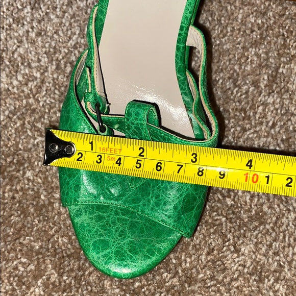 BALENCIAGA | Green Strappy Women's Sandals - Picture 11 of 11